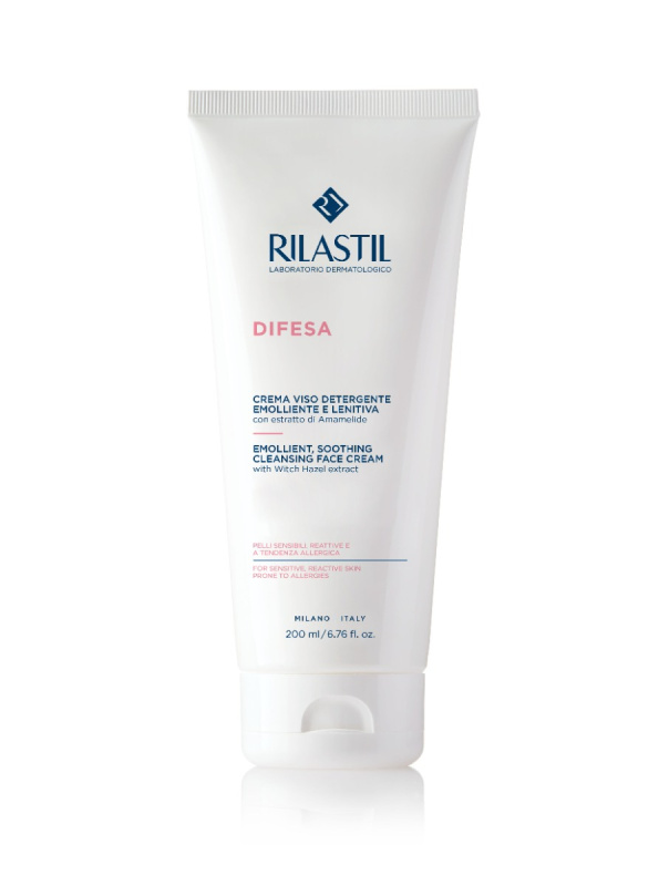 RILASTIL Difesa Čisticí krém na obličej pro citlivou pleť 200 ml