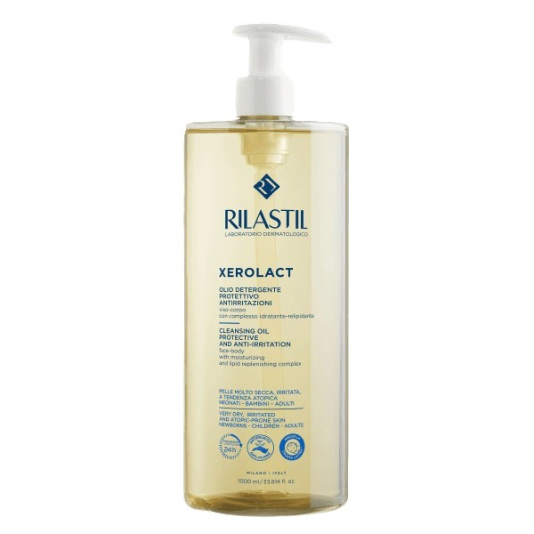 RILASTIL Xerolact čisticí olej na obl.&tělo 1000ml