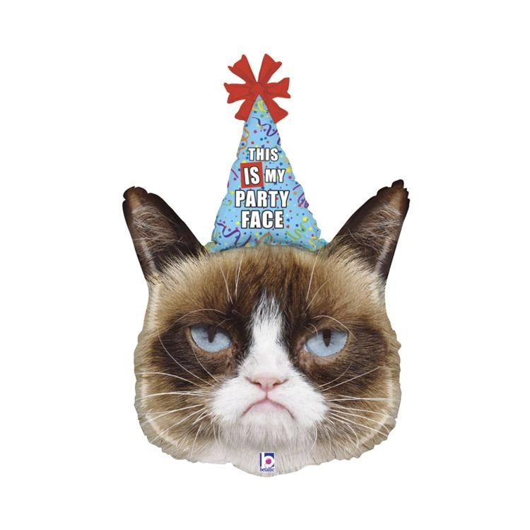 Balónek fóliový Mrzutá kočička Albi