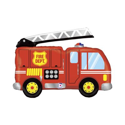 Balónek fóliový Hasičský vůz Albi