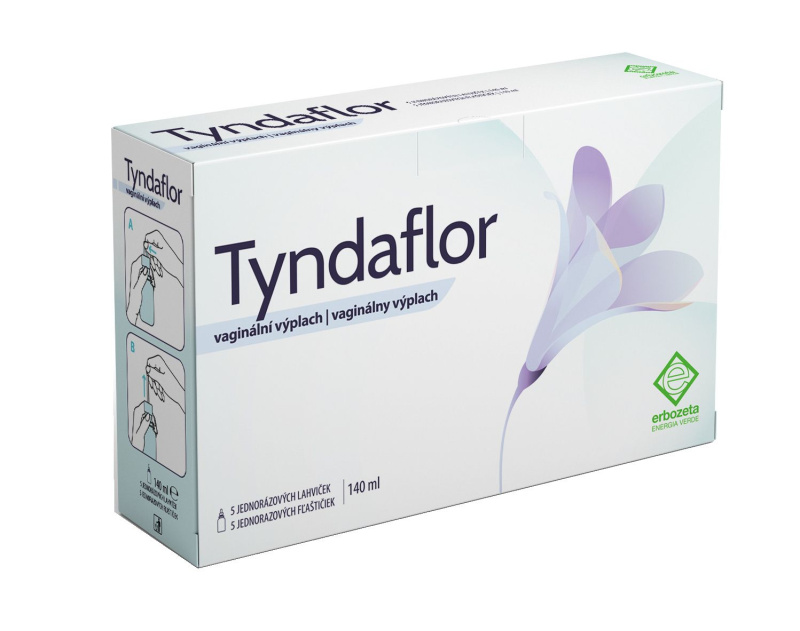 TYNDAFLOR Vaginální výplach 140ml 5 ks