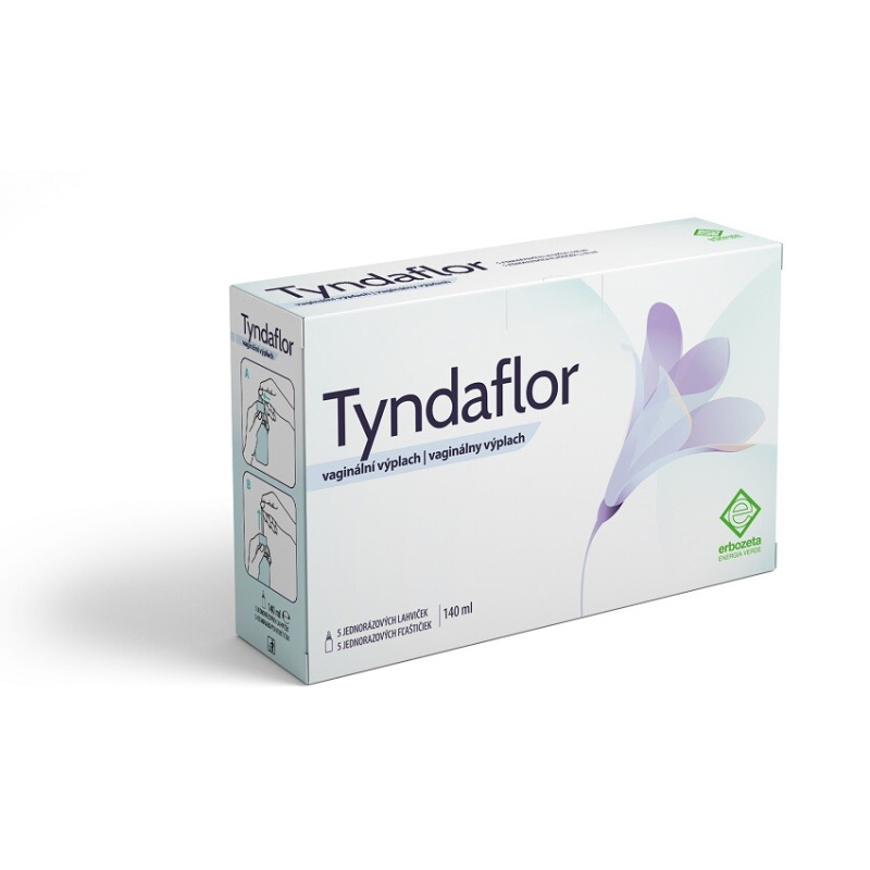 TYNDAFLOR Vaginální výplach 140ml 5 ks
