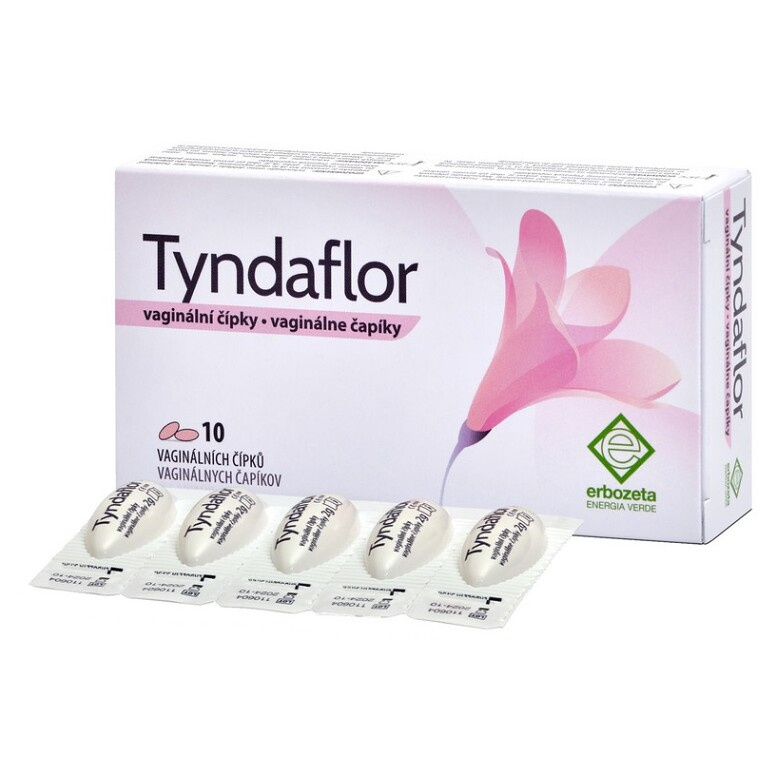 Tyndaflor vaginální čípky 10x2g