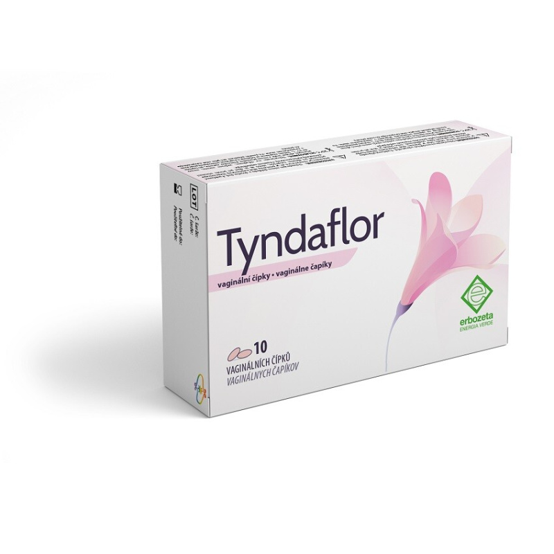 Tyndaflor vaginální čípky 10x2g