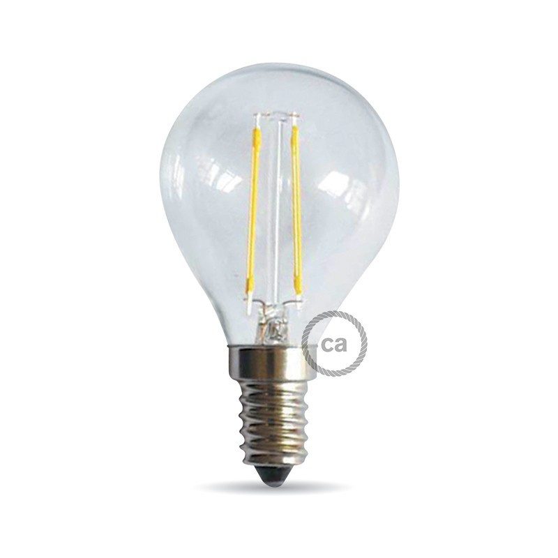 creative cables Dekorativní LED žárovka sphere 4W E14