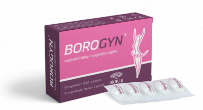 BOROGYN Vaginální čípky 10x2g
