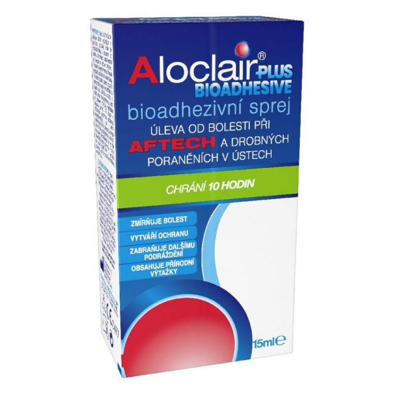 Aloclair PLUS BIOADHESIVE sprej 15ml