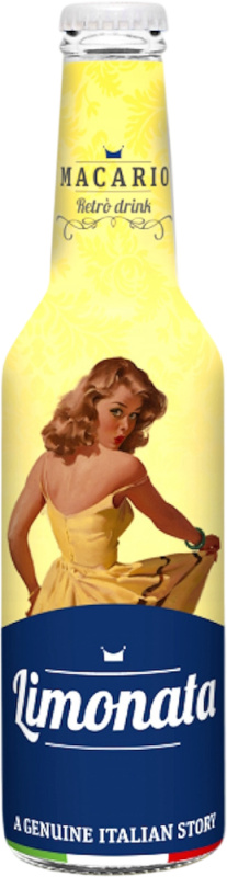 Macario Limonáda Citronová Macario Limonata Retro Edition 0,275l
