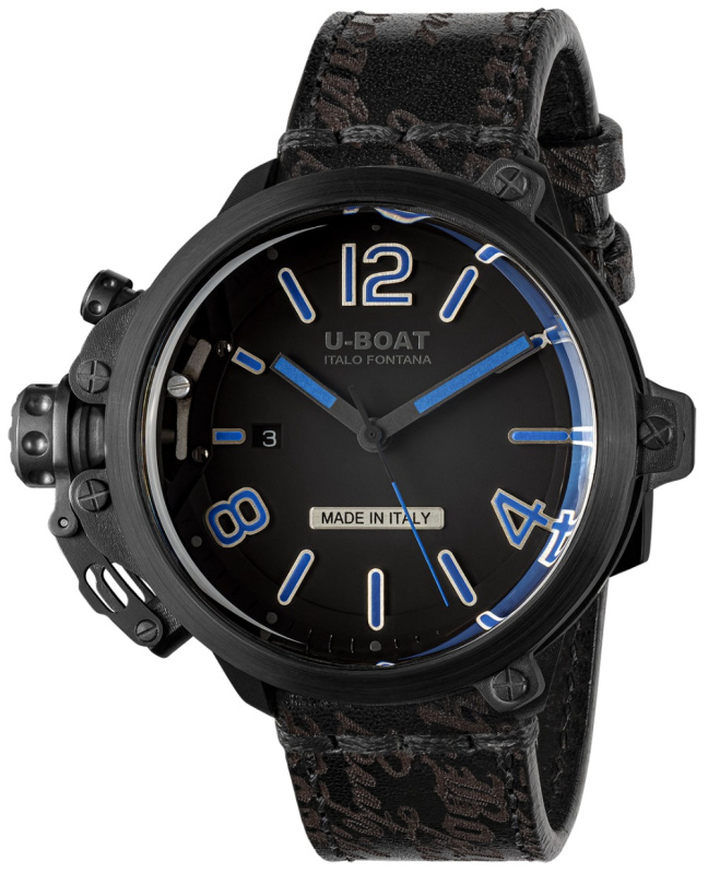 U-Boat 8806 Capsule 50 mm PVD BK BL