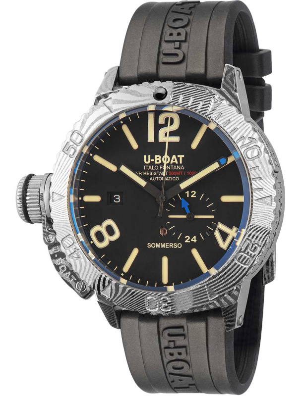 U-Boat 9999 Sommerso Damascus Automatic 46mm 30ATM