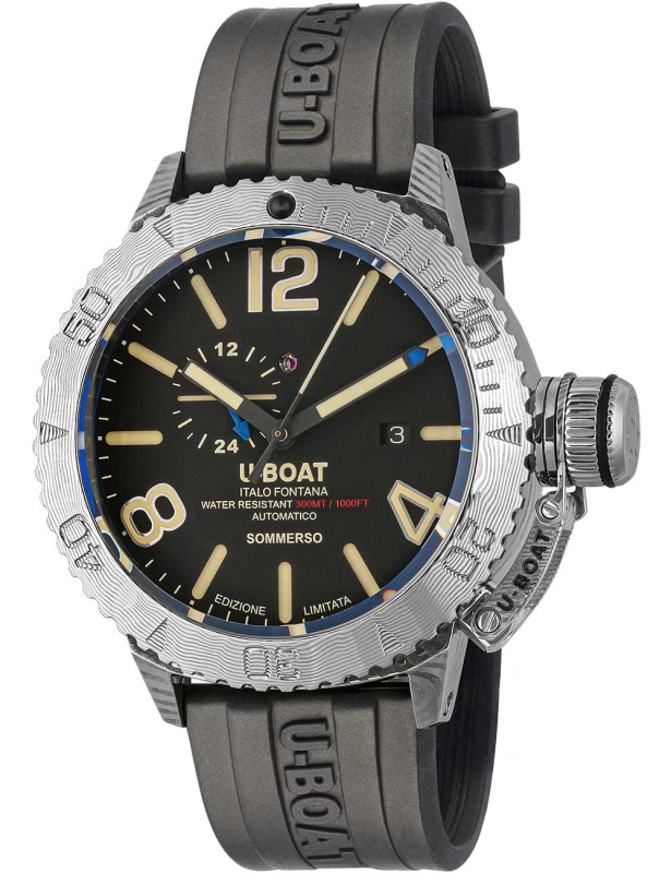 U-Boat 9988 Sommerso Damasco (right) Automatic 46mm 30ATM