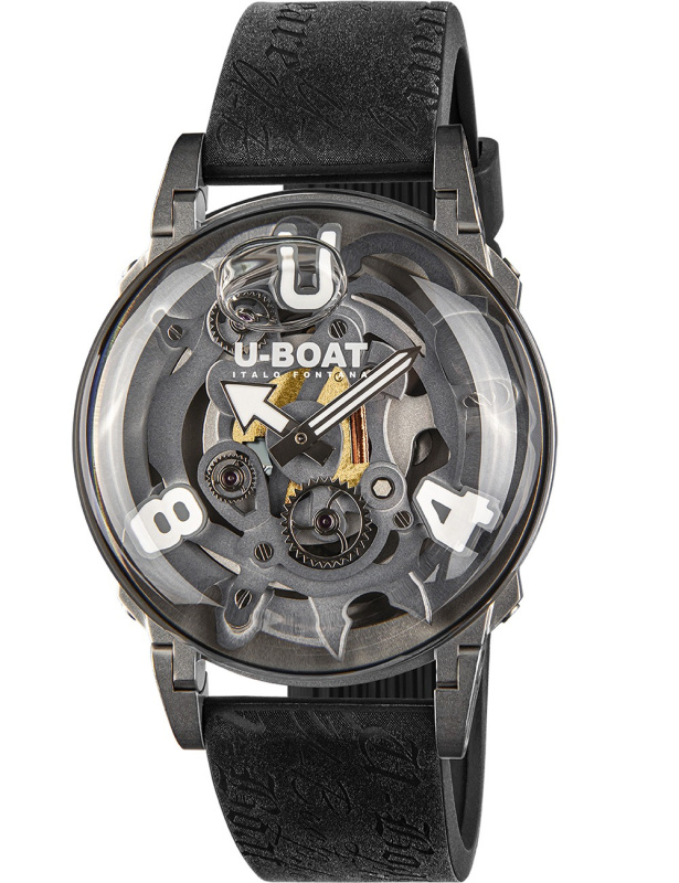 U-Boat 3354 U-65 44mm SS White 5ATM
