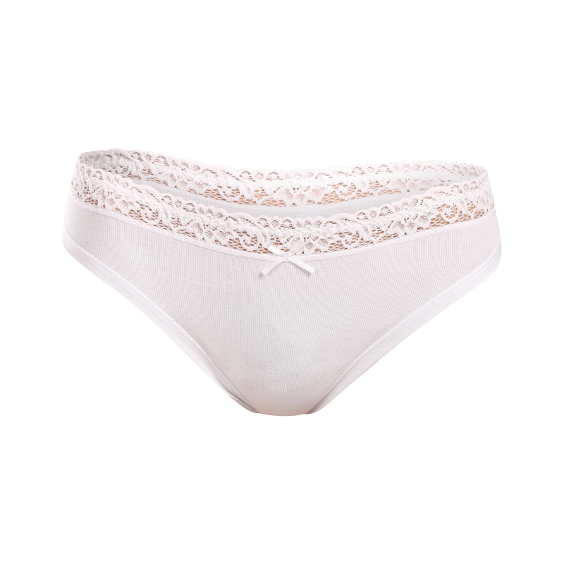 Dámská tanga Lovelygirl bílá (8307-white) S