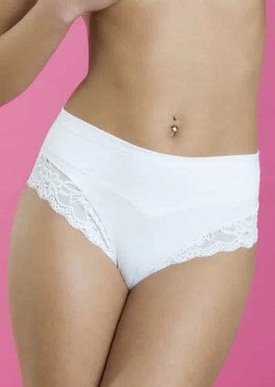 Kalhotky bavlněné 3669 Lovelygirl Barva: Bílá, Velikost: 3XL