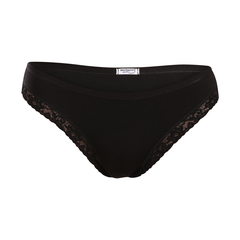 Dámské brazilky Lovelygirl černé (3885-black) M