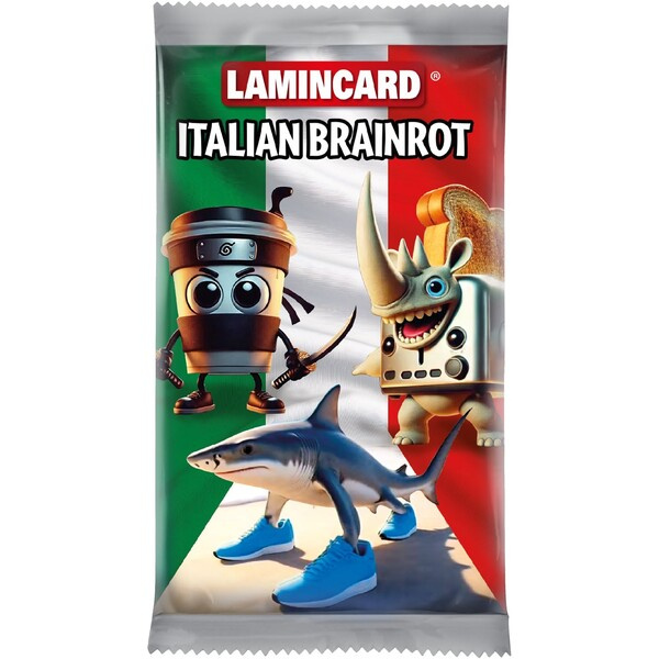 Kartičky - Italian Brainrot Lamincard