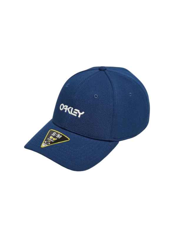 Oakley kšiltovka 6 Panel Stretch Metallic Team Navy | Modrá | Velikost S/M