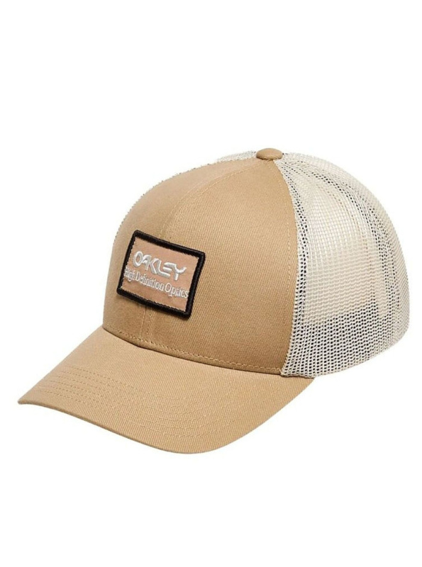 Oakley kšiltovka B1B Hdo Patch Trucker Pebble / Mist | Písková | Velikost One Size | 100% bavlna