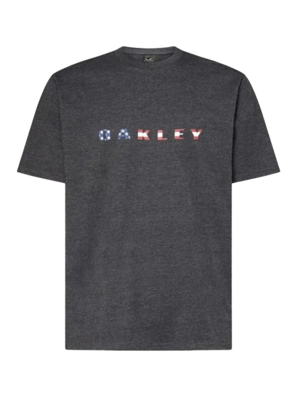 Oakley pánské tričko Bf Bark Dark Grey Heather | Šedá | Velikost L | 100% bavlna