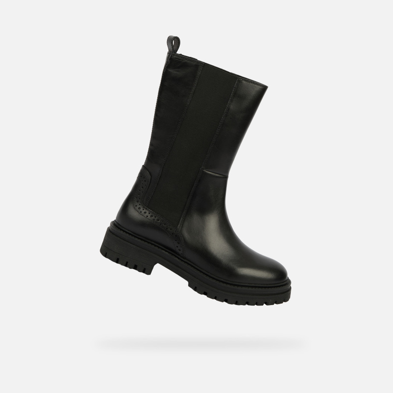 Dámské kozačky geox iridea černá 36