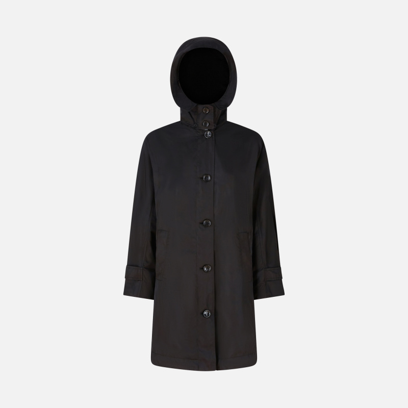 Černá dámská parka Geox Diamond - Dámské