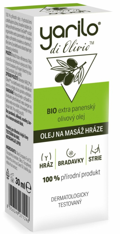 Yarilo di Olivio olej na masáž hráze 30 ml