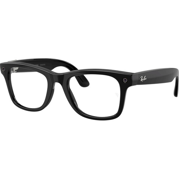 Meta RAY-BAN Wayfarer Gen 3 (Velké 53mm) chytré brýle (zatmavovací šedá skla) černé