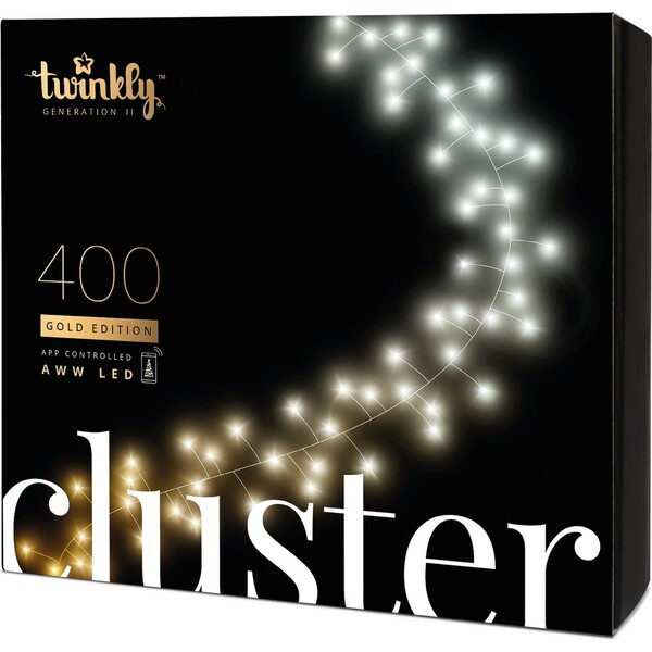 LED světelný řetěz Twinkly Cluster / 6 m / teplá/studená bílá Varianta: ivi1
