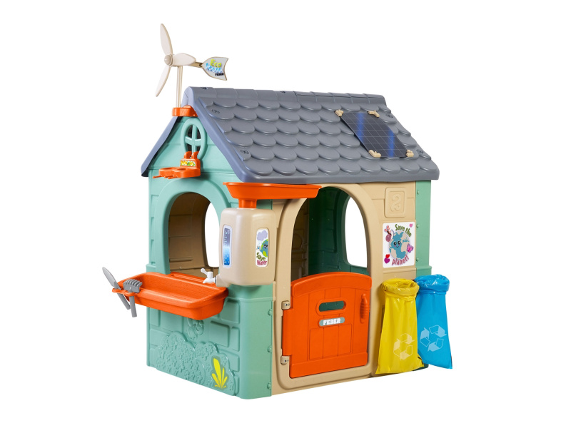 Domek pro děti recyklační ekologie