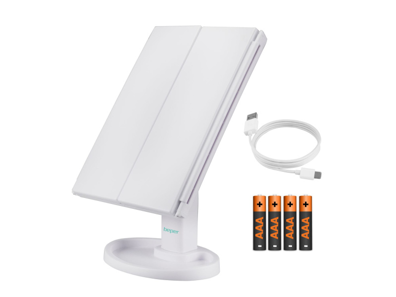 BEPER P302VIS050 kosmetické zrcátko s LED podsvícením 1 ks