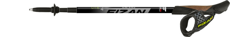 Trekové teleskopické hole FIZAN Nw Lite 4 Grey