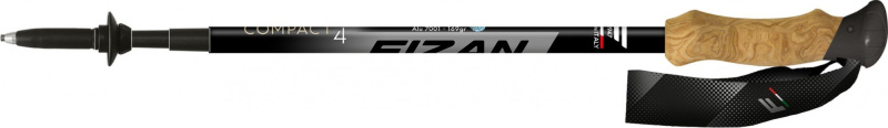 Trekové hole FIZAN Compact 4 Grey
