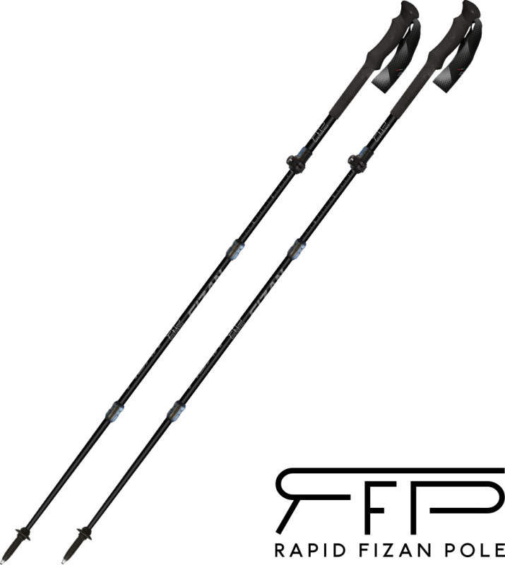 Trekové hole FIZAN RFP Touring černá