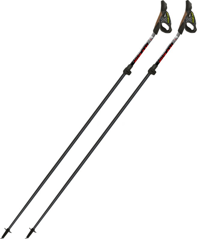 Nordic walking hole FIZAN Tekno Race Impulse šedá 107-120 cm