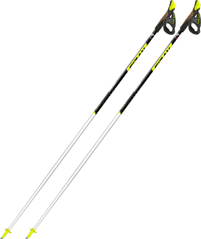 Nordic walking hole FIZAN Carbon Race žlutá Velikost: 120