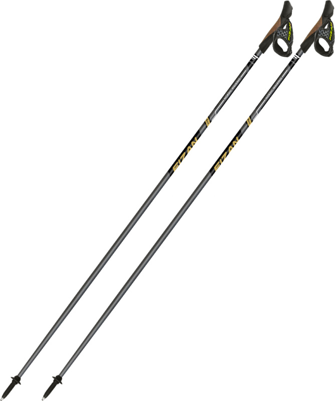 Nordic walking hole FIZAN Runner zlatá Velikost: 130