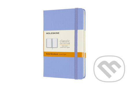 Moleskine zápisník tvrdý linkovaný - sv. modrý S