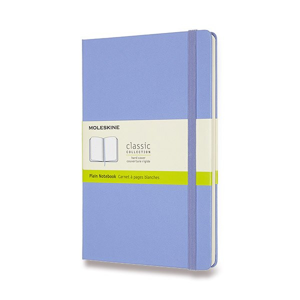 Moleskine zápisník tvrdý čistý - sv. modrý L