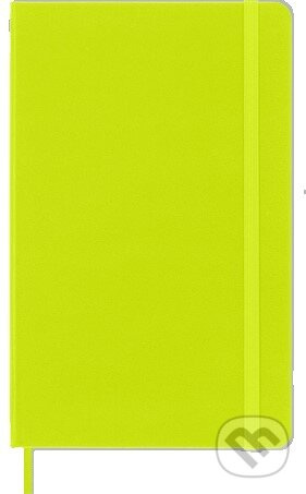 Moleskine Large Plain Hardcover Notebook, Lemon Green Moleskine