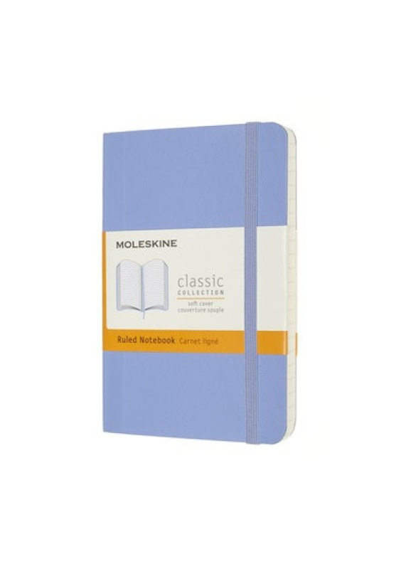 Moleskine zápisník měkký linkovaný - sv. modrý S