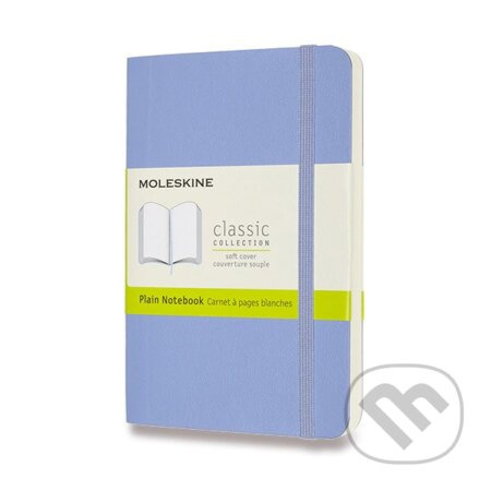 Moleskine Pocket Plain Softcover Notebook, Hydrangea Blue Moleskine
