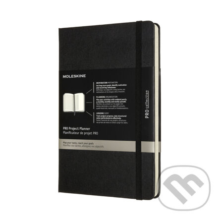 Zápisník Moleskine PRO Project Planner L, černý