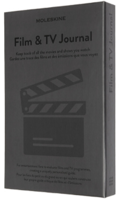 Zápisník Moleskine Passion Film & TV Journal L, šedý