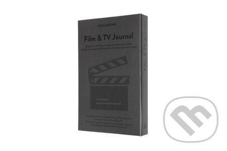 Zápisník Moleskine Passion Film & TV Journal L, šedý