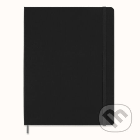 Zápisník Moleskine Smart Writing XL, linkovaný, černý