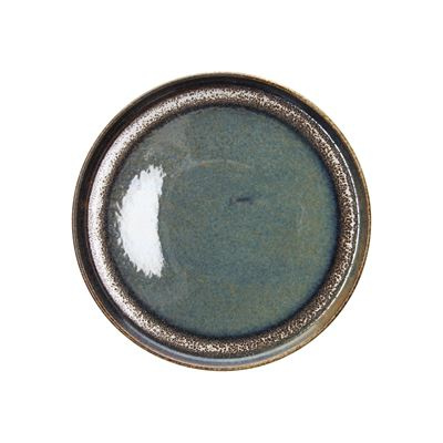 Tognana Edge Blue Brown Talíř mělký zvýšený okraj 27 cm porcelán 1 ks