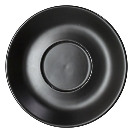 Tognana Podšálek ALBERGO 340 ml porcelán černý 6 ks