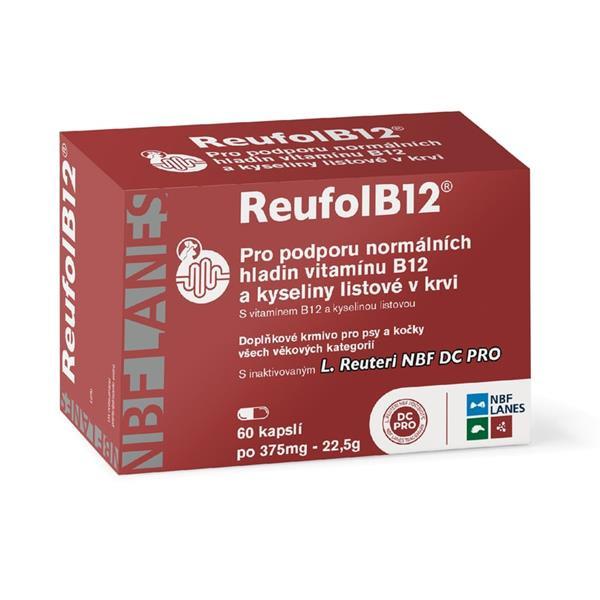 NBF Lanes ReufolB12 Pes a kočka 60 kapslí