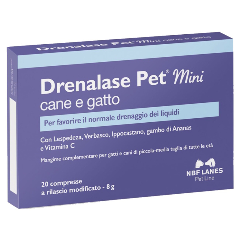 Drenalase Pet Mini pro psy a kočky  20 tbl