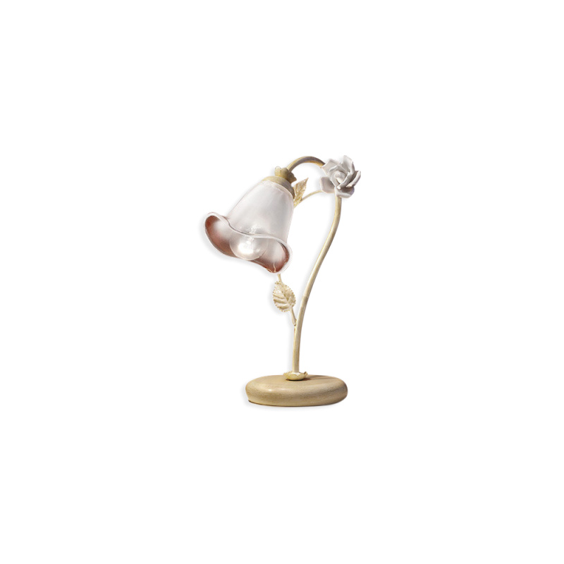 Ferroluce Retro stolní lampa SIENA, v. 29 cm, 1xE14